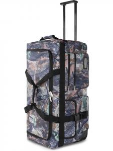 Дорожная сумка объемом 80 литров на 3 колесах в стиле Forest normani
