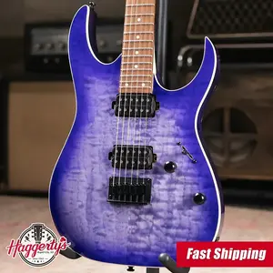 Электрогитара Ibanez RG421QM - Церулеанский синий градиент