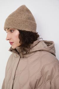 Женская шапка из смесовой шерсти Medicine, бежевый