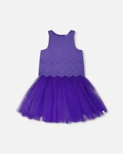 Комплект из топа без рукавов и юбки, сиреневый Deux Par Deux