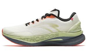 Кроссовки мужские Champion 2 Pro с низким верхом, цвет белый/зеленый Anta