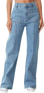 COTTON ON женские джинсы с карманами и расклешенным низом