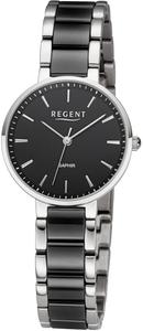 REGENT Аналоговые часы в черном цвете