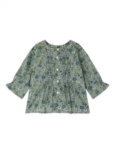 Блузка Blissi с цветочным принтом Bonpoint, зеленый