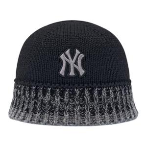 Унисекс шапка-бини из полиэстера MLB, черный