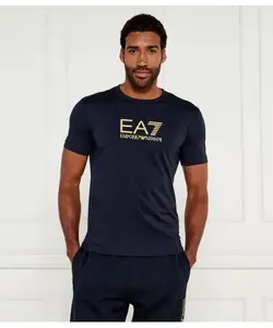 Футболка Slim fit Ea7, синий