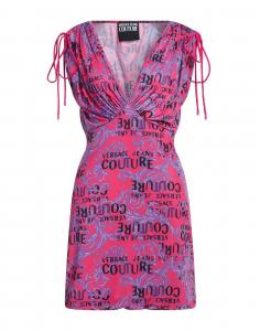 Мини-платье Versace Jeans Couture, фуксия