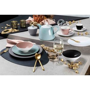 Тарелка для завтрака Frühstücksteller Life Fashion ø 22,5 см, набор из 6 шт. Seltmann Weiden, Trendy Petrol