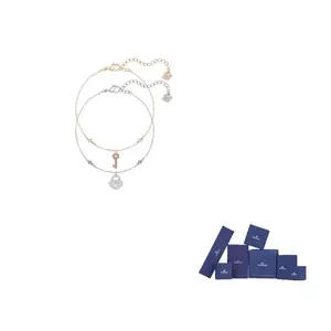 Кристальные желания браслет для женщин Swarovski, розовый