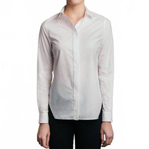 Трапециевидная блузка в бумажно-белом цвете Thirteen Seven