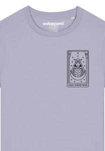 Футболка с принтом watapparel, фиолетовый