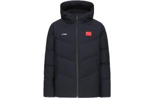 Li Ning ПОДКЛАДКА Мужской пуховик, Черный