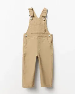 Хлопковый комбинезон с карманом Sfera, бежевый