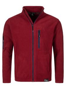 Флисовая куртка Rock Creek, цвет weinrot