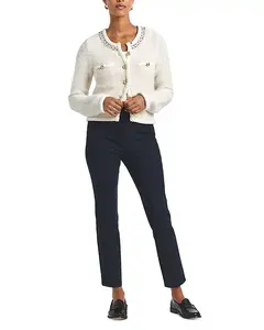 Узкие брюки Derek Lam 10 Crosby, черный