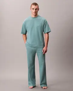 Длинные пижамные штаны Calvin Klein, зеленый