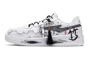 Erke Кроссовки для скейтбординга с противоскользящей амортизацией, балансирующие, низкие, унисекс, белые