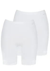 Трусики Mey "LIGHTS", с кружевом, облегающие по талии, белый
