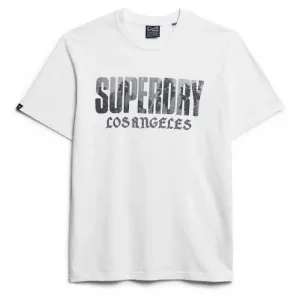 Футболка Superdry Photographic Skate Loose, белый