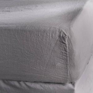 Простыня на резинке Today NAGHADA, светло-серый - 180 х 200 см