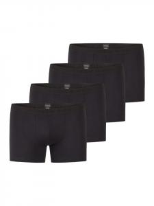 Schiesser Ретро трусы для подростков и мальчиков, 95% органический хлопок, черный цвет