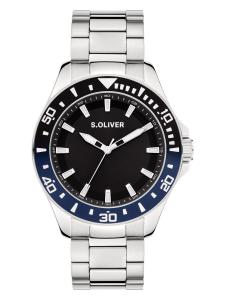 s.Oliver Серебряные аналоговые часы