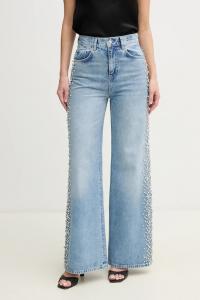 Хлопковые спортивные брюки Lacoste, темно-синий