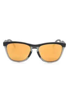 Солнцезащитные очки Frogskins в квадратной оправе Oakley, черный