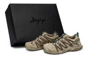 XA PRO 3D 811 Manufacturing, Invisible Footprint, специальная коробка для обуви, противоскользящий низкий кроссовок SALOMON, зеленый коричневый