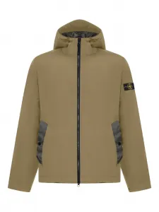 Куртка с капюшоном на молнии Stone Island, нейтральный