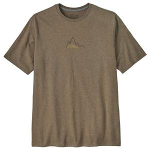 Футболка Berm logo responsibili - t-shirt Patagonia, серый