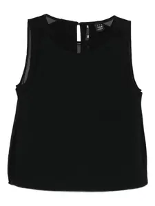 Топ без рукавов в саду Marella, черный