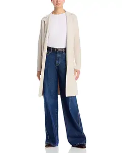 Вязаный кардиган с поясом Sioni, белый