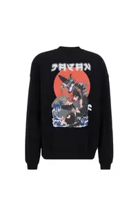 Свитер Alpha Industries " Alpha Industries Мужчины - Толстовки Japan Wave Warrior Sweater ", черный