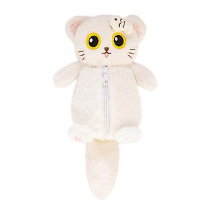Пенал с мультяшными животными кукла плюшевая кукла высота 28см Tak Bebe, белый