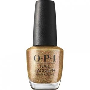 Лак для ногтей Непрозрачный блестящий лак для ногтей с металлическим золотистым оттенком 0,5 жидких унций, Opi