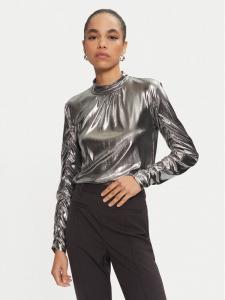 Узкая блузка Karen By Simonsen, серебряный