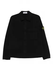 Куртка с карманами Stone Island, черный