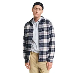 Рубашка-куртка Gant 3250006 стандартного кроя, синий