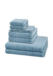 Набор полотенец Cawö Pure, 8 штук, морской