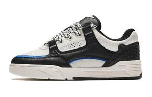 Детские кроссовки для скейтбординга GS Low-top Black/Iron White/Medium Blue Anta Kids