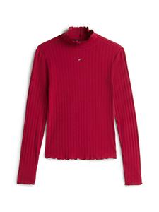 Tommy Jeans Лонгслив в цвете Berry