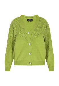 Вязаный кардиган faina, зеленый