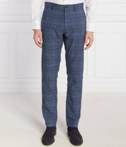 Брюки-чинос Boss Orange в клетку, синий