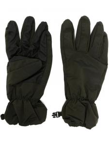 Stone Island перчатки с логотипом, зеленый