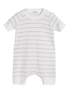 Ромпер Bernie Brunello Cucinelli Kids, белый