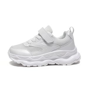 Кроссовки для бега для детей, устойчивые к истиранию, с отскоком, дышащие, легкие, с амортизацией, низкие ADOONGA, белый