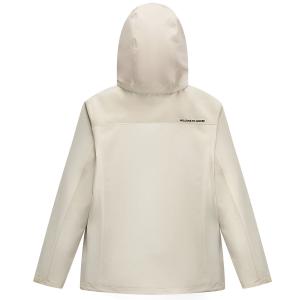 Куртка унисекс для активного отдыха PELLIOT, Тёплый солнечный белый цвет