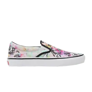 Скейт-слипоны Vans, мультиколор