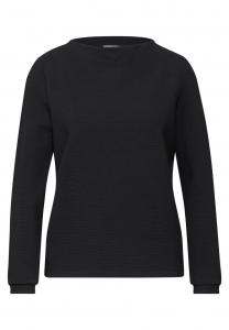 Лонгслив STREET ONE Shirt, черный